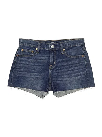 Pre-owned Gap Denim Shorts In Blue