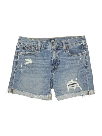 Pre-owned Gap Denim Shorts In Blue