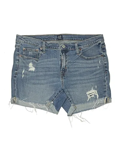 Pre-owned Gap Denim Shorts In Blue