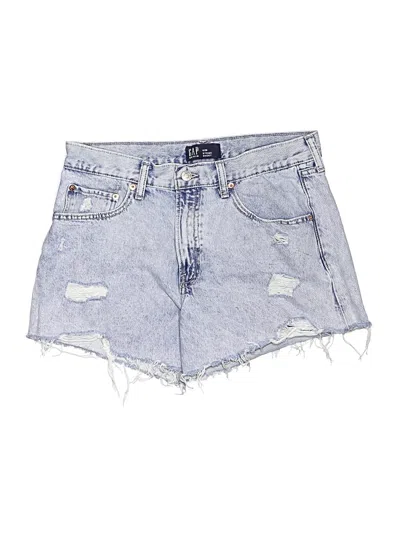 Pre-owned Gap Denim Shorts In Blue