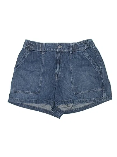 Pre-owned Gap Denim Shorts In Blue