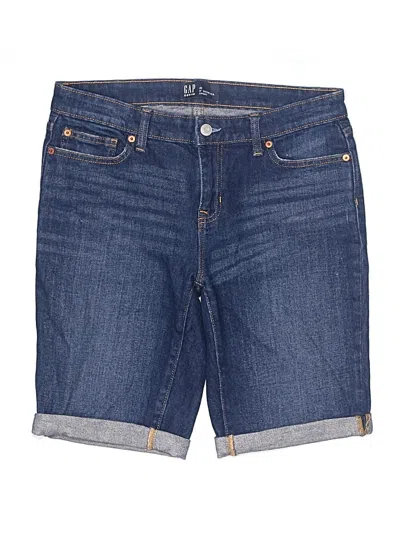 Pre-owned Gap Denim Shorts In Blue