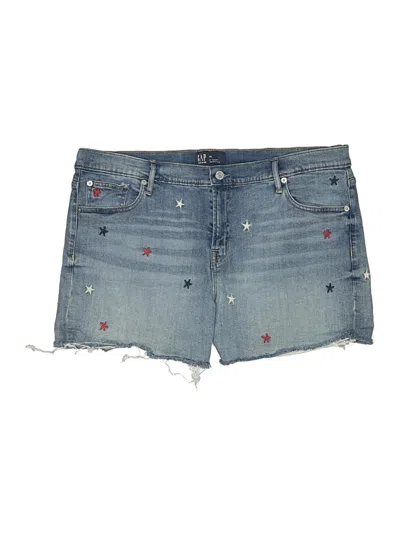 Pre-owned Gap Denim Shorts In Blue