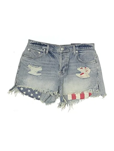 Gap Denim Shorts In Animal Print