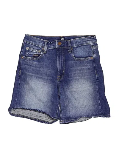 Pre-owned Gap Denim Shorts In Blue