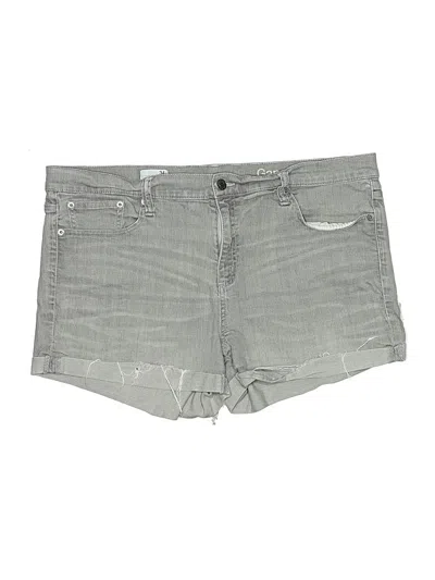 Pre-owned Gap Denim Shorts In Gray