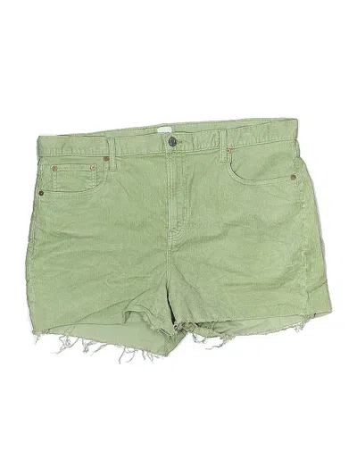 Pre-owned Gap Denim Shorts In Green