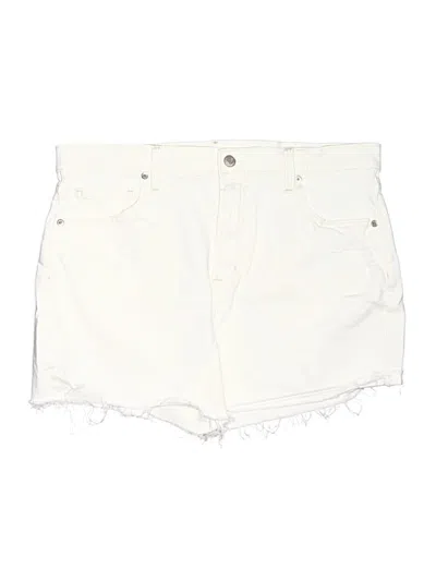 Pre-owned Gap Denim Shorts In Ivory