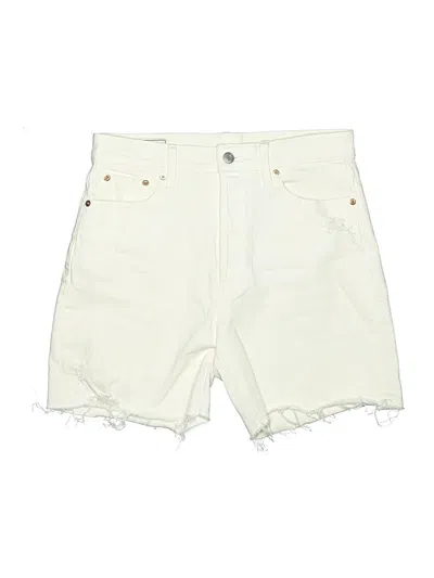 Pre-owned Gap Denim Shorts In Ivory