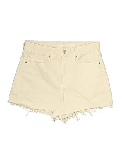 Pre-owned Gap Denim Shorts In Ivory