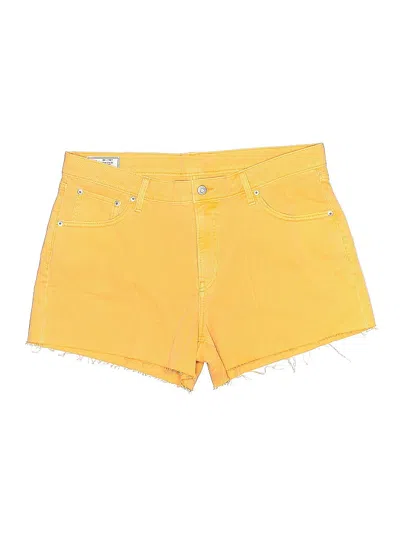 Pre-owned Gap Denim Shorts In Orange