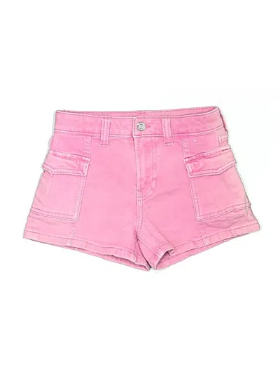 Pre-owned Gap Kids' Denim Shorts In Pink