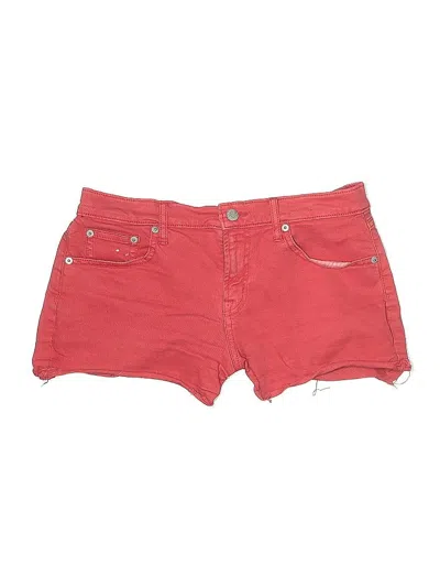 Pre-owned Gap Denim Shorts In Red