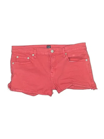 Pre-owned Gap Denim Shorts In Red
