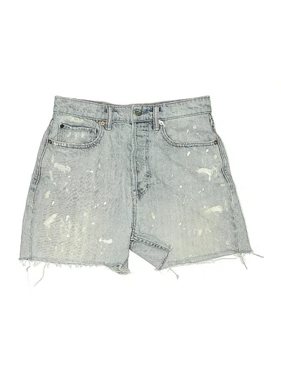 Pre-owned Gap Denim Shorts In Silver