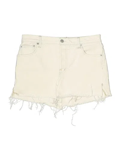 Pre-owned Gap Denim Shorts In White