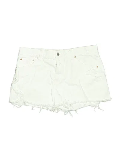 Pre-owned Gap Denim Shorts In White
