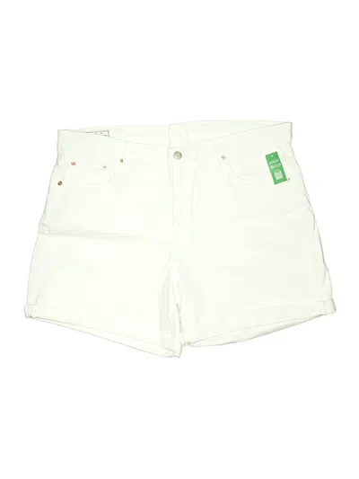 Gap Denim Shorts In White