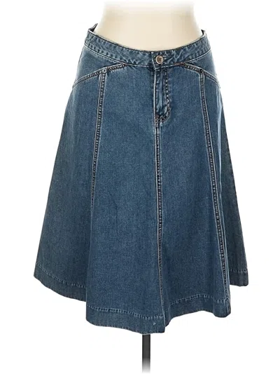 Pre-owned Gap Denim Skirt In Blue