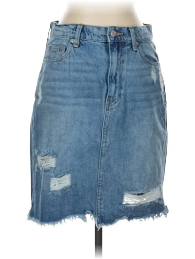 Pre-owned Gap Denim Skirt In Blue
