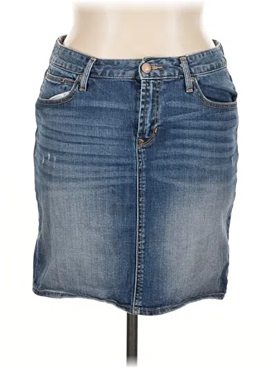 Pre-owned Gap Denim Skirt In Blue