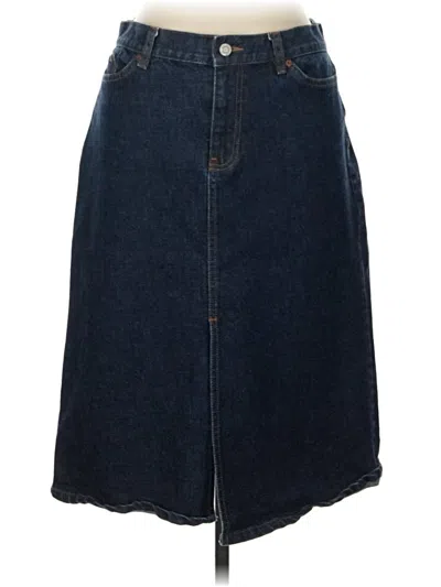 Pre-owned Gap Denim Skirt In Blue
