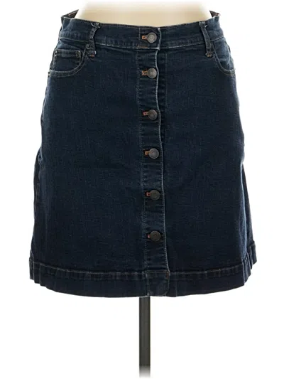 Pre-owned Gap Denim Skirt In Blue