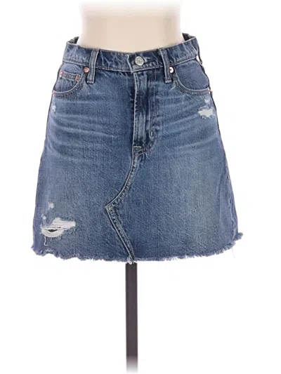 Pre-owned Gap Denim Skirt In Blue
