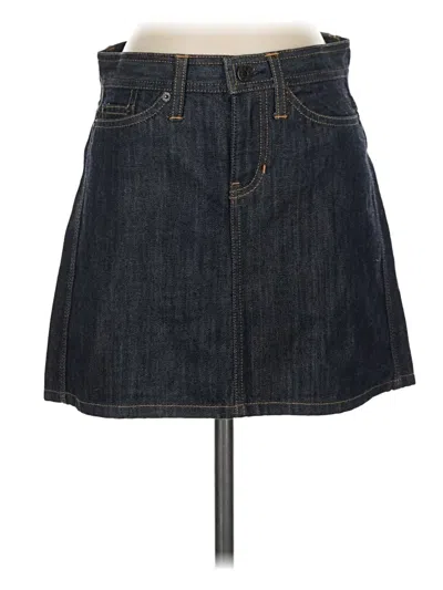 Pre-owned Gap Denim Skirt In Blue