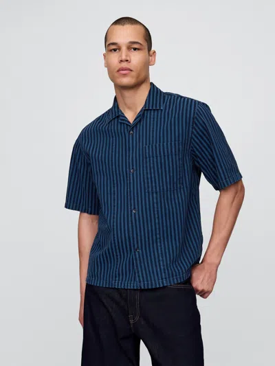 Gap Denim Stripe Shirt