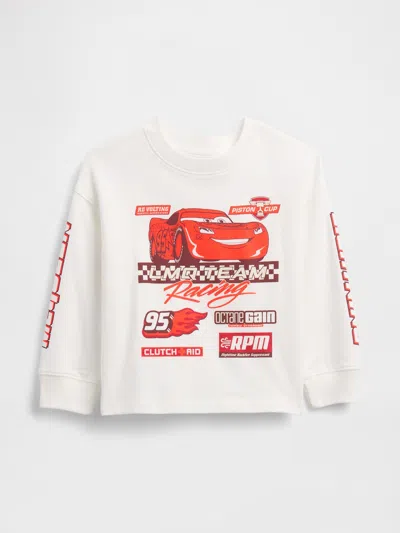 Gap × Disney Baby & Toddler Cars Graphic T-shirt In White