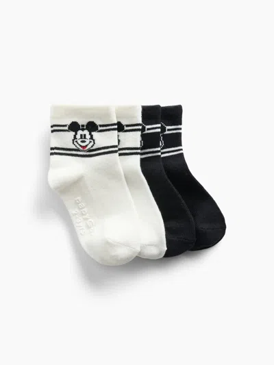 Gap × Disney Baby & Toddler Crew Socks (2-pack) In Multi
