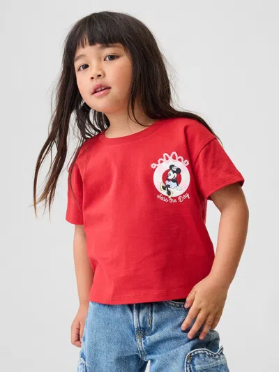 Gap × Disney Baby & Toddler Graphic T-shirt In Red