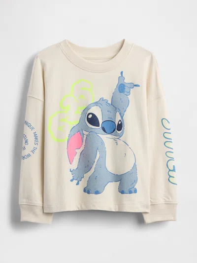 Gap × Disney Baby & Toddler Lilo & Stitch Graphic T-shirt In Neutral