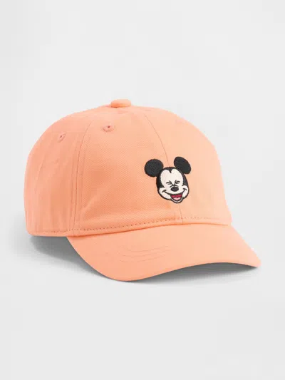 Gap × Disney Baby & Toddler Mickey Mouse Baseball Hat In Pink