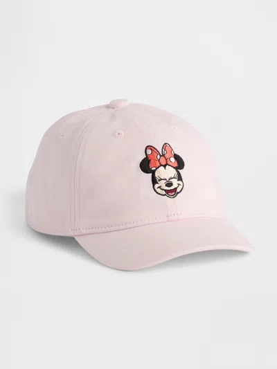 Gap × Disney Baby & Toddler Minnie Mouse Baseball Hat In Pink
