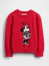 Gap × Disney Baby & Toddler Minnie Mouse Sweater In Red