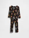 Gap × Disney Baby & Toddler Organic Brushed Cotton Halloween Pj Set In Black