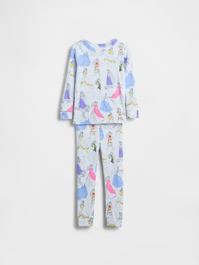 Gap × Disney Baby & Toddler Organic Brushed Cotton Pj Set In Blue