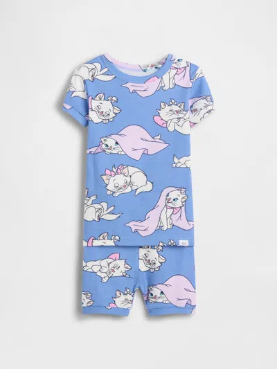 Gap × Disney Baby & Toddler Organic Brushed Cotton Pj Set In Blue
