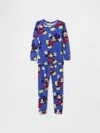 Gap × Disney Baby & Toddler Organic Brushed Cotton Pj Set In Dazzling Blue