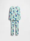 Gap × Disney Baby & Toddler Organic Brushed Cotton Pj Set In Green