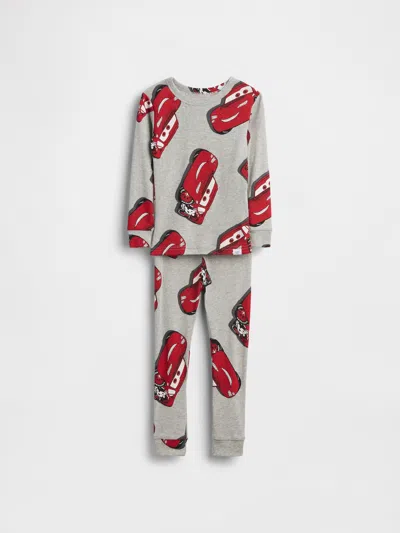 Gap Kids'  × Disney Baby & Toddler Organic Brushed Cotton Pj Set In Multi