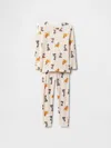 Gap × Disney Baby & Toddler Organic Brushed Cotton Pj Set In Off White