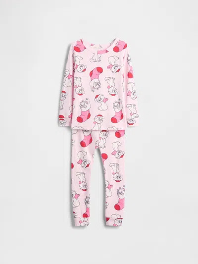 Gap × Disney Baby & Toddler Organic Brushed Cotton Pj Set In Pink