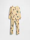 Gap × Disney Baby & Toddler Organic Brushed Cotton Pj Set In Yellow