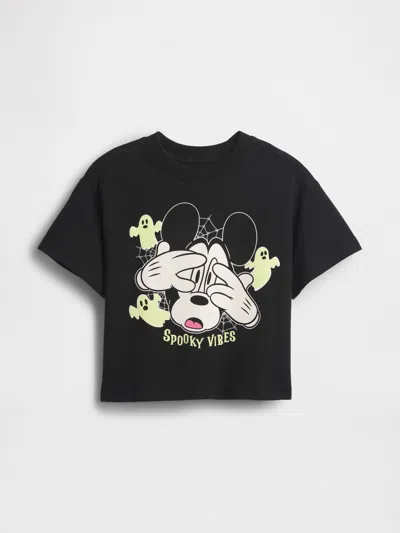 Gap × Disney Baby & Toddler Oversized Graphic T-shirt In Black