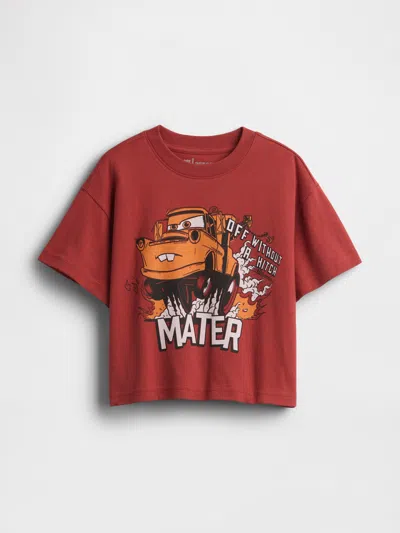 Gap × Disney Baby & Toddler Oversized Graphic T-shirt In Red
