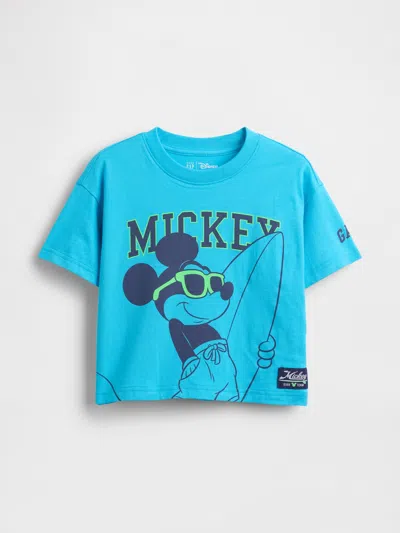 Gap × Disney Baby & Toddler Oversized T-shirt In Blue
