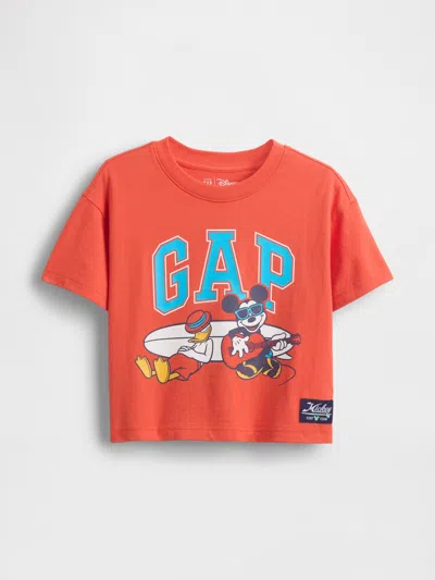Gap × Disney Baby & Toddler Oversized T-shirt In Red